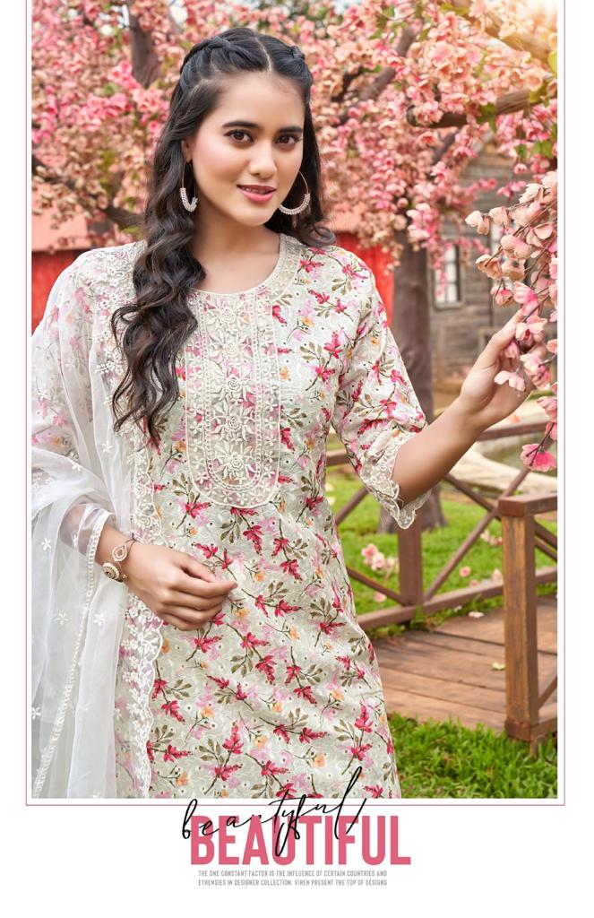 Schiffli Vol 1 By Purohi Digital Printed Readymade Suits